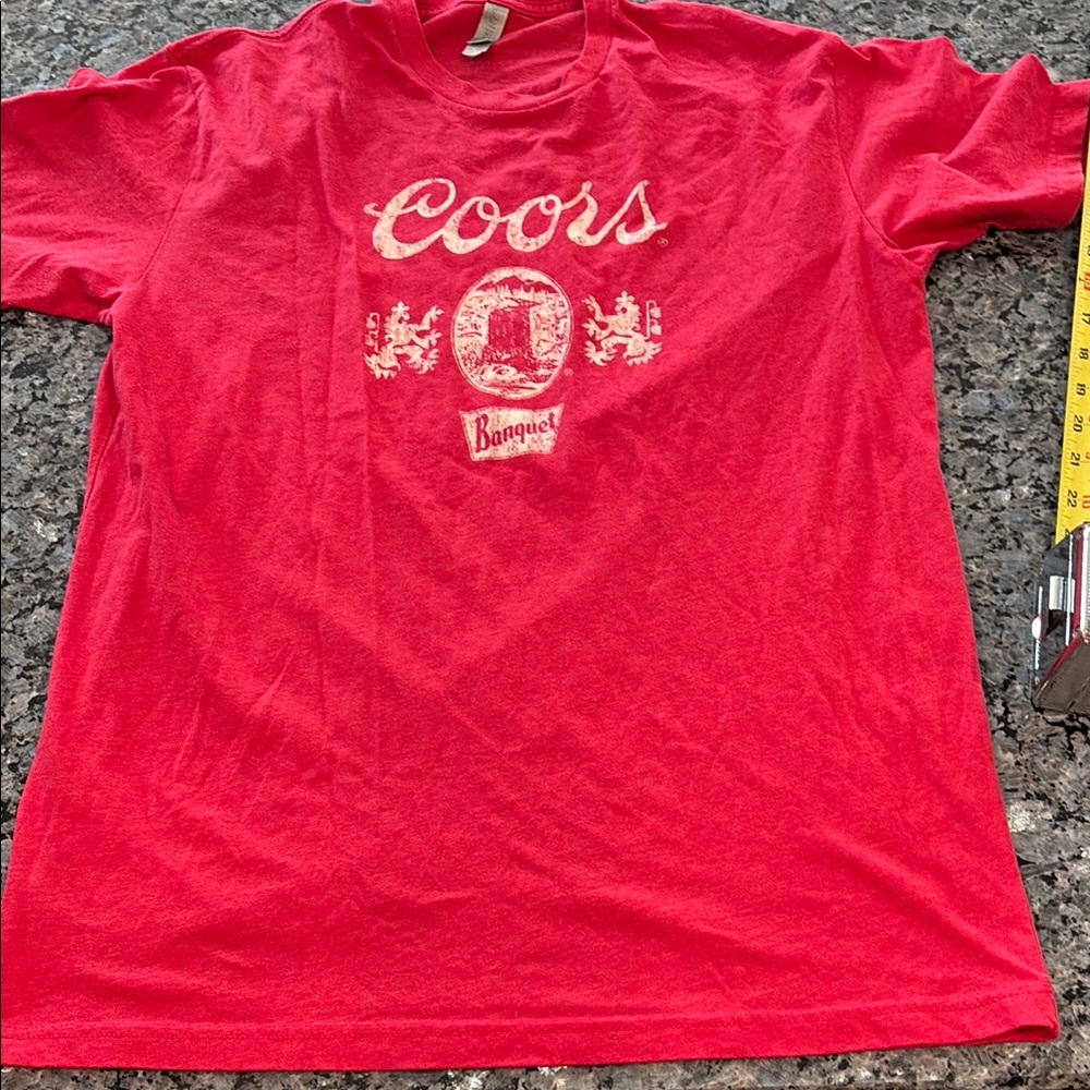 Coors Red Graphic T-Shirt